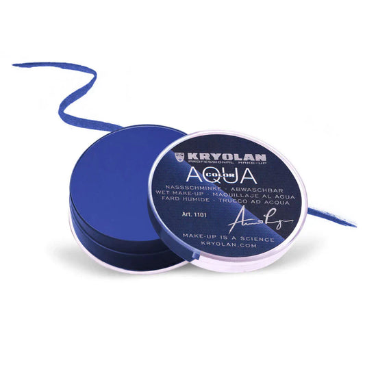 Blue Kryolan Aqua Colour Liner Matte